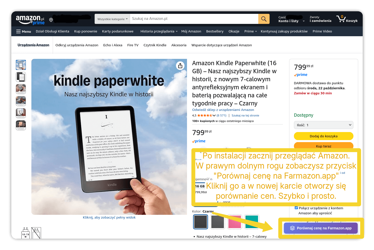Farmazon Userscript Demo